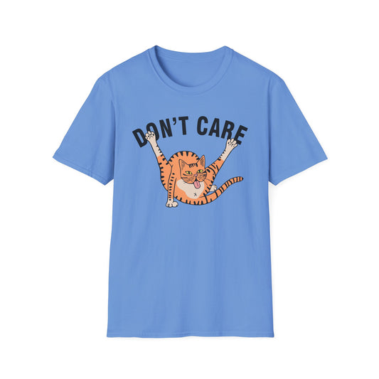 Don't Care Cat - Unisex T